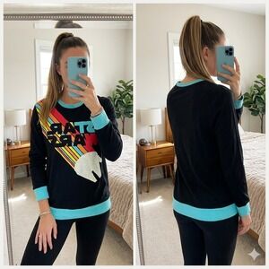 Disney Park Galaxy Edge Star Wars sweatshirt Jersey Millennium Falcon Ride Large